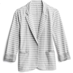 Skies are Blue Striped Asa Knit Blazer